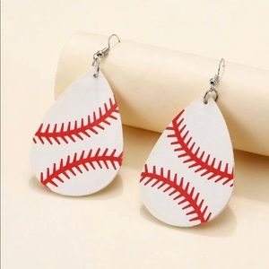 Women’s baseball earrings Brand New